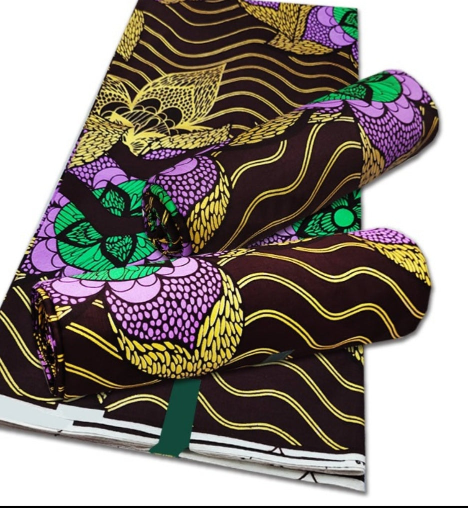 Ankara Print Wax Fabric cotton