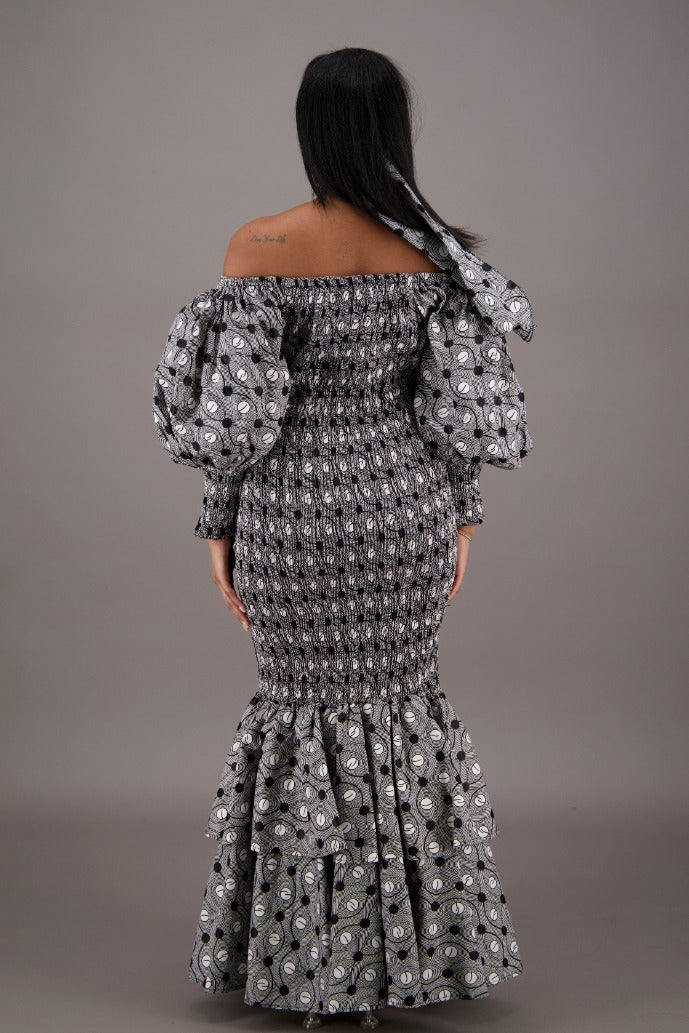 African Mermaid Dress