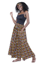 Load image into Gallery viewer, Leg palazzo pant and Headwrap Set -
