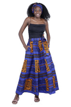 Load image into Gallery viewer, Wide Leg palazzo pant and Headwrap Set -
