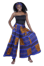 Load image into Gallery viewer, Wide Leg palazzo pant and Headwrap Set -
