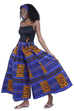 Load image into Gallery viewer, Wide Leg palazzo pant and Headwrap Set -
