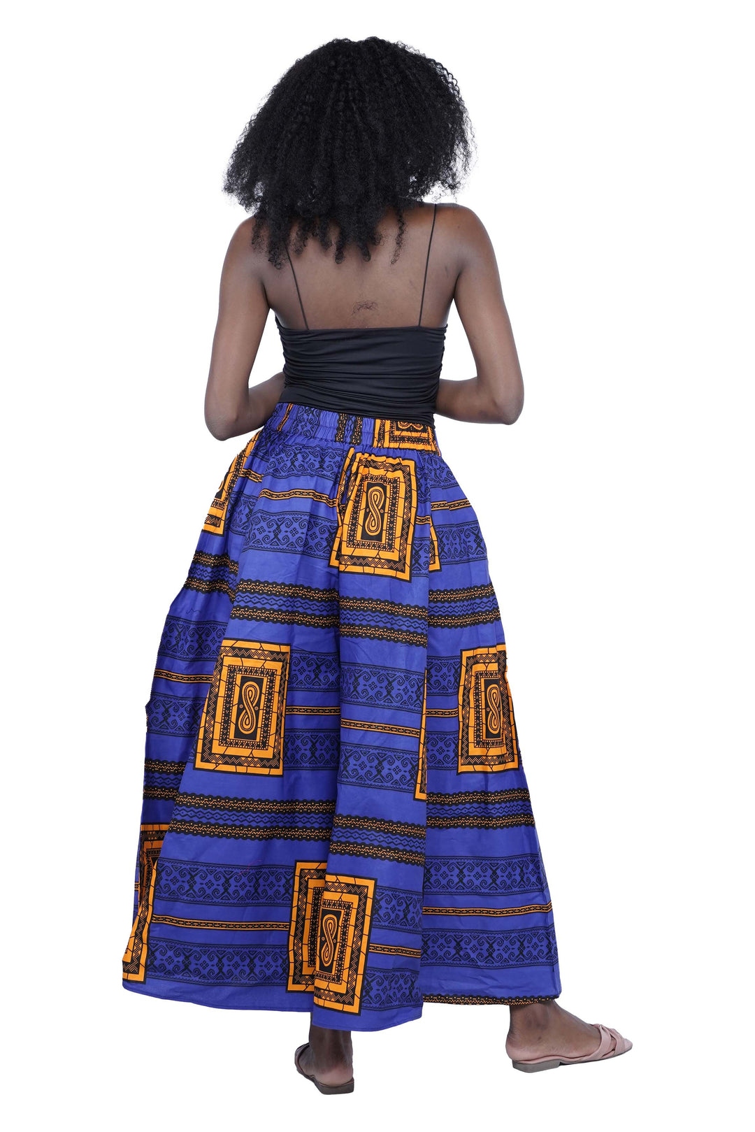 Wide Leg palazzo pant and Headwrap Set -