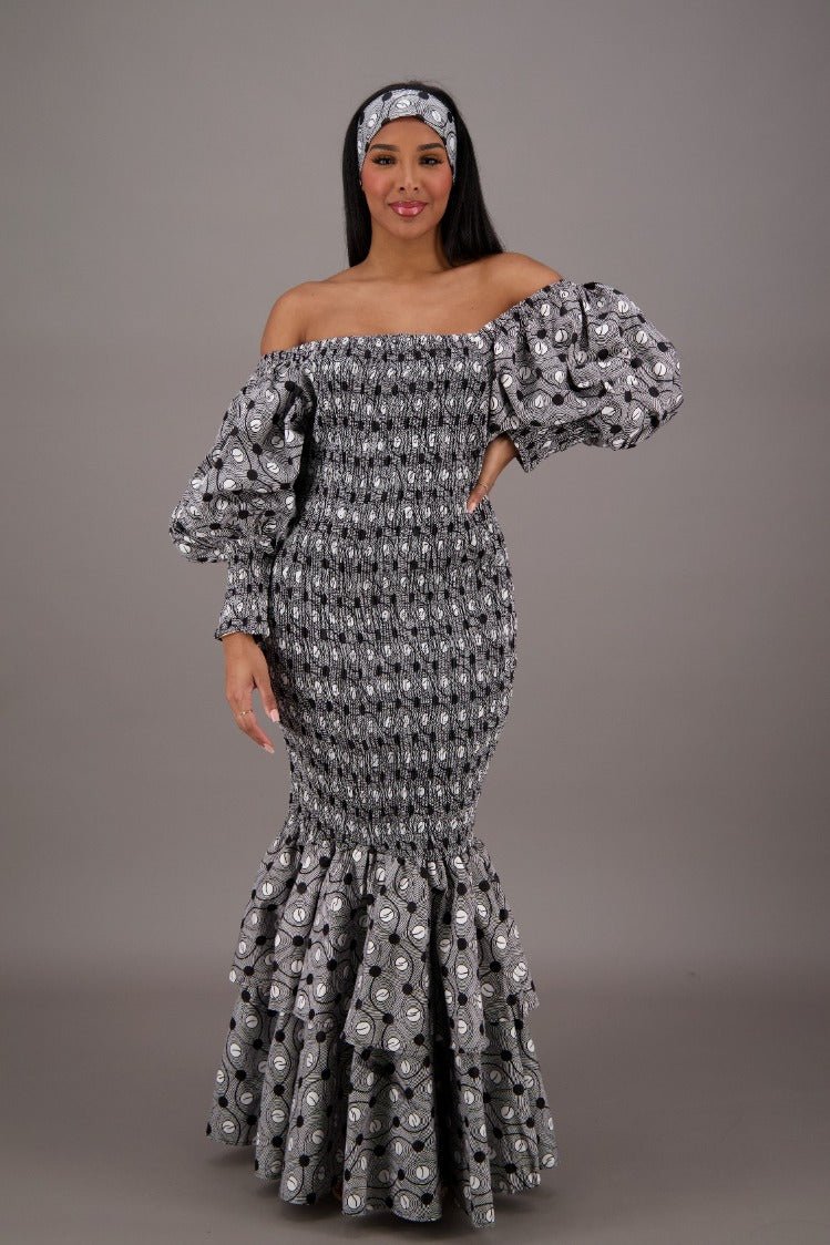 African Mermaid Dress