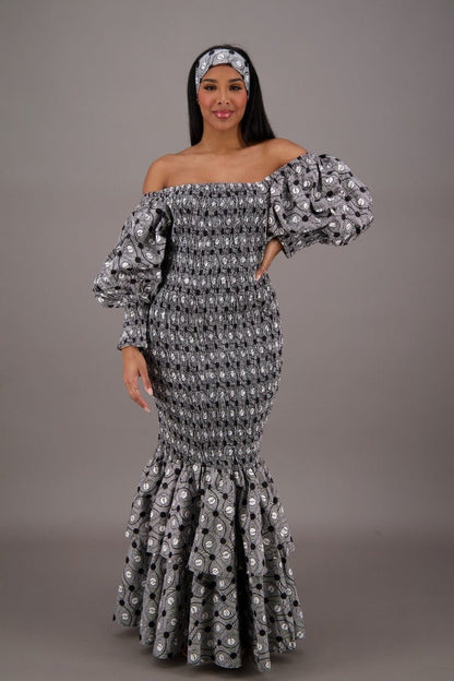 African Mermaid Dress