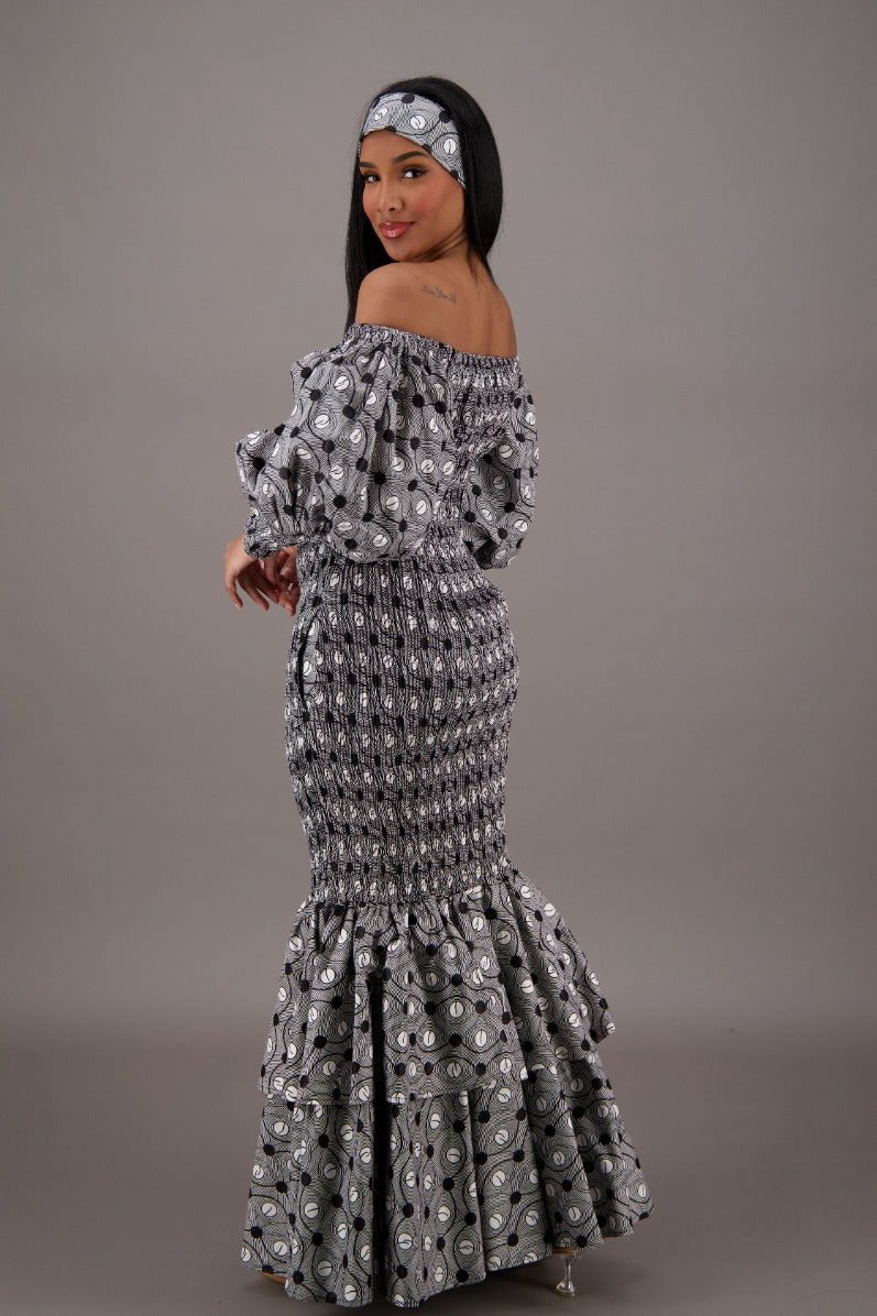 African Mermaid Dress