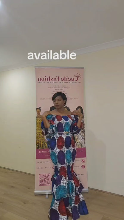 Evening mermaid dress