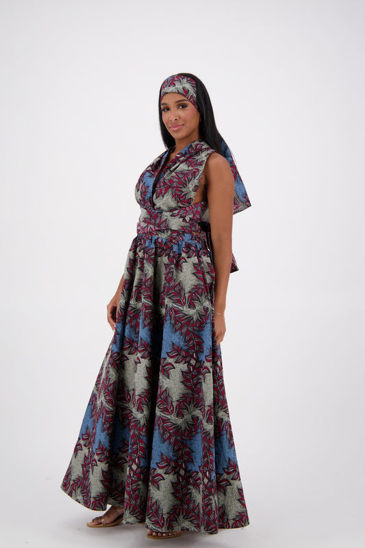 Poly Silk Infinity Dress