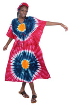 Load image into Gallery viewer, Tie and dye kaftan dress
