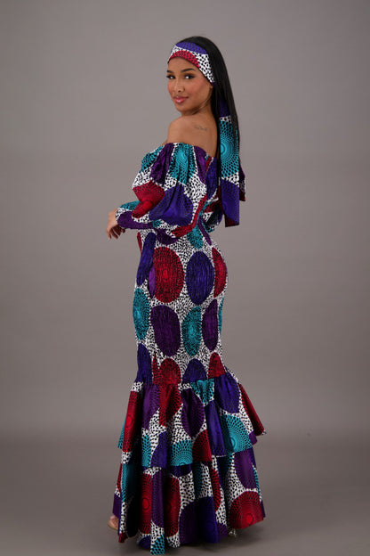 Evening mermaid dress