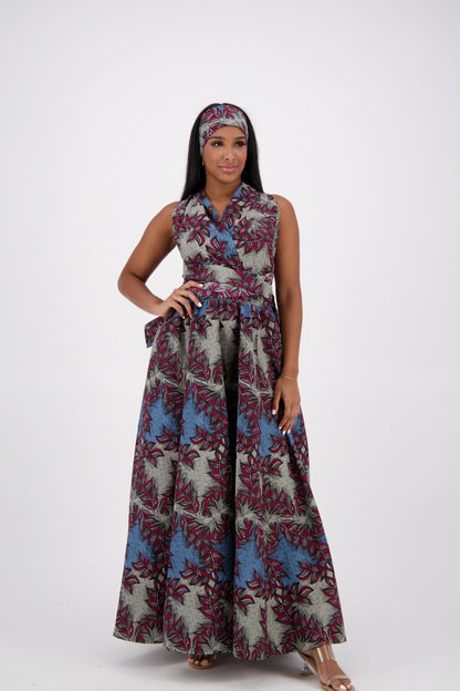 Poly Silk Infinity Dress