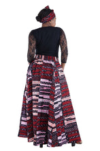 Load image into Gallery viewer, Maxi Skirt with a matching handbag
