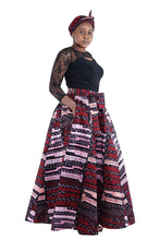 Load image into Gallery viewer, Maxi Skirt with a matching handbag
