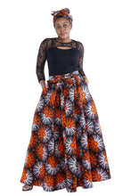 Load image into Gallery viewer, Maxi Skirt with a matching handbag
