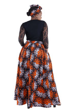 Load image into Gallery viewer, Maxi Skirt with a matching handbag
