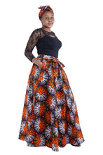 Load image into Gallery viewer, Maxi Skirt with a matching handbag
