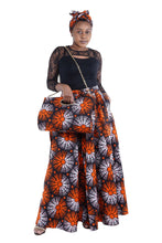 Load image into Gallery viewer, Maxi Skirt with a matching handbag
