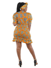 Load image into Gallery viewer, The afro mini dress
