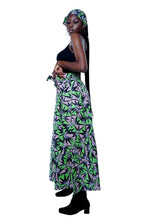 Load image into Gallery viewer, Wide Leg palazzo pant and Headwrap Set -
