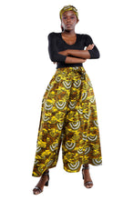 Load image into Gallery viewer, Wide Leg palazzo pant and Headwrap Set -
