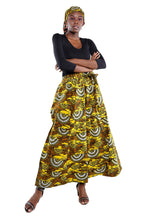 Load image into Gallery viewer, Wide Leg palazzo pant and Headwrap Set -
