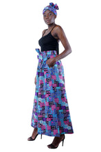 Load image into Gallery viewer, Wide Leg palazzo pant and Headwrap Set -
