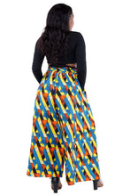 Load image into Gallery viewer, Wide Leg palazzo pant and Headwrap Set -
